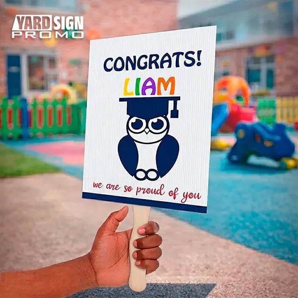 9x12 Custom Outdoor Yard Signs Congrats Liam!