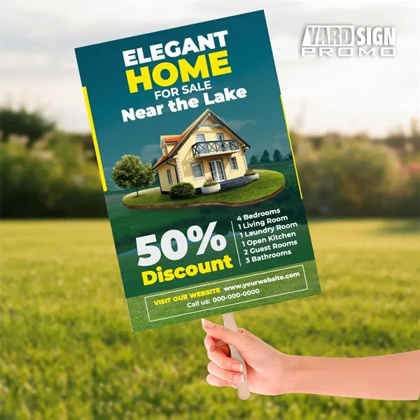 12x18 Custom Outdoor Yard Signs Home Near Lake