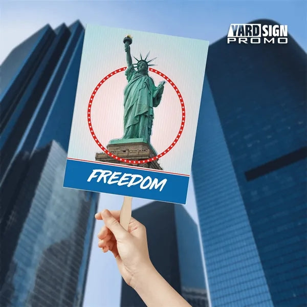 18x24 Custom Outdoor Yard Signs America Freedom
