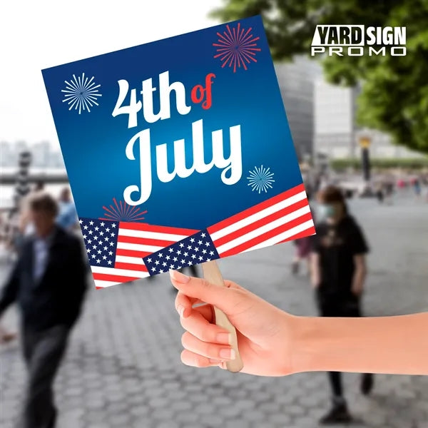 24x24 Custom Outdoor Yard Signs Fourth Of July