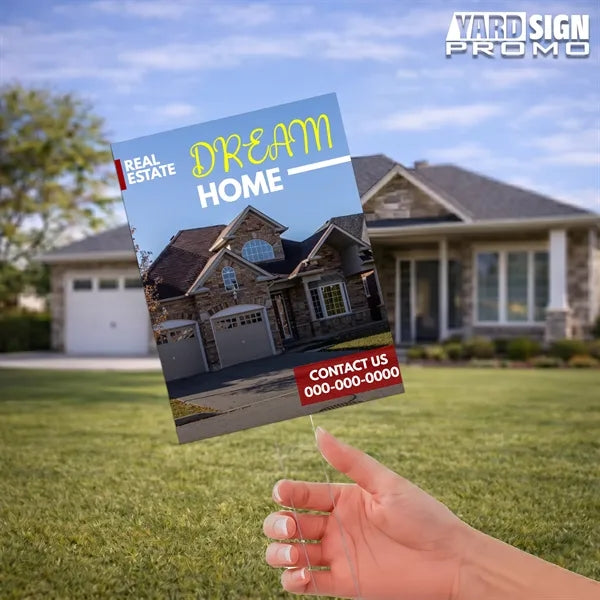 18x24 Custom Outdoor Yard Signs Dream Home