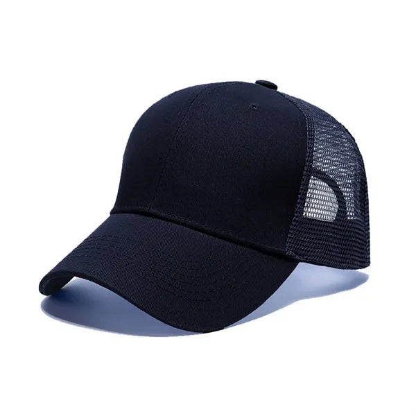 Breathable Sun Protection Mesh Cap Adjustable Baseball Hat