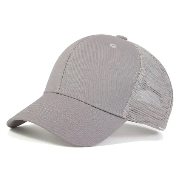 Breathable Sun Protection Mesh Cap Adjustable Baseball Hat