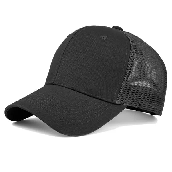 Breathable Sun Protection Mesh Cap Adjustable Baseball Hat