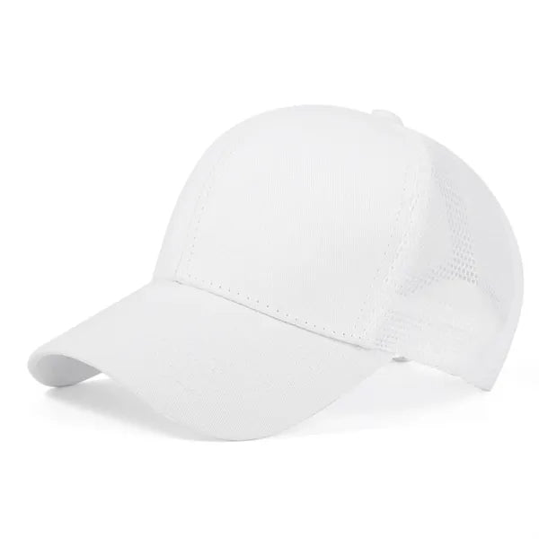 Breathable Sun Protection Mesh Cap Adjustable Baseball Hat