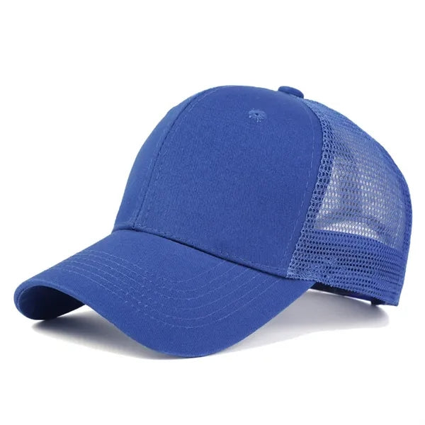 Breathable Sun Protection Mesh Cap Adjustable Baseball Hat