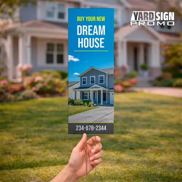 9x24 Custom Outdoor Yard Signs Dream House