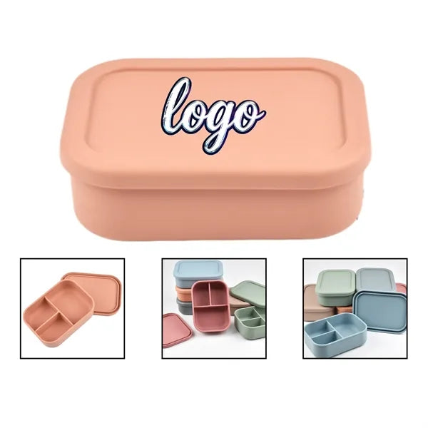 Portable Silicone Leak Proof Lunch Box