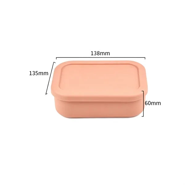 Portable Silicone Leak Proof Lunch Box