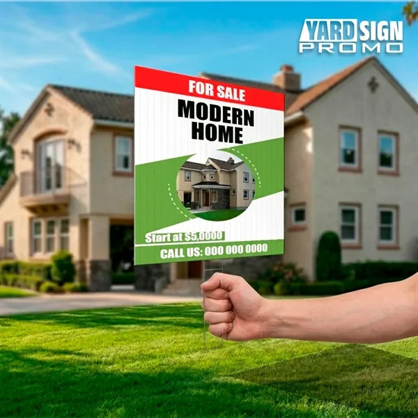 9x12 Custom Outdoor Yard Signs Home for Sale