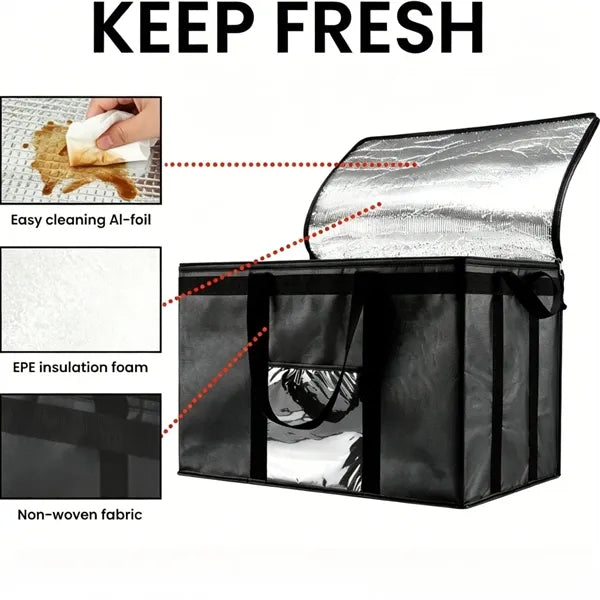 Large Insulated Cooler Tote Bag Leak-Proof