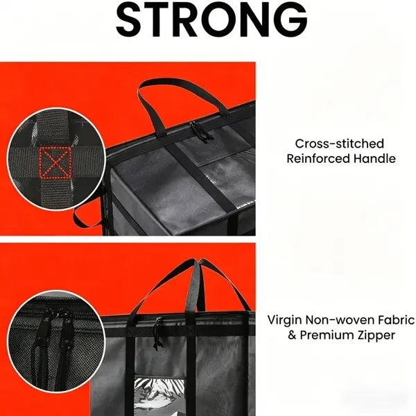 Large Insulated Cooler Tote Bag Leak-Proof