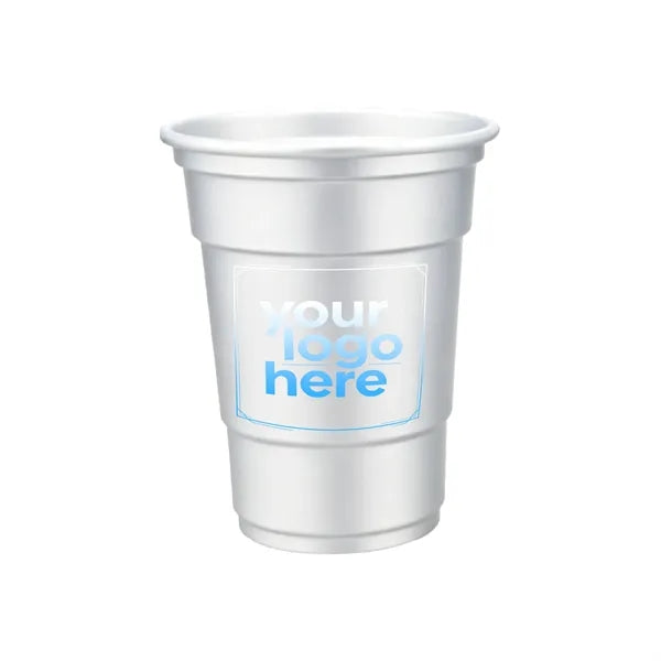 16 oz Cold Color Changing Aluminum Cup, Metal Party Cup