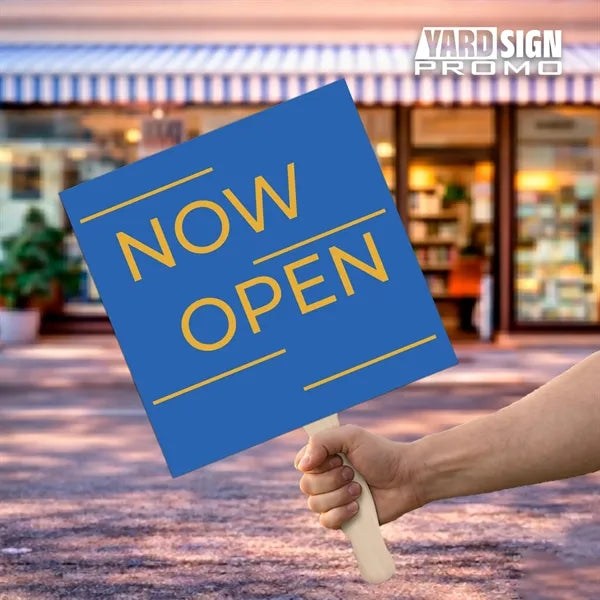 24x24 Custom Outdoor Yard Signs Now Open
