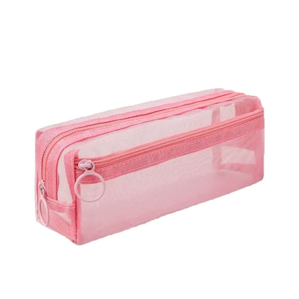 Large Mesh Pencil Case
