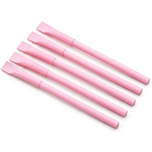 Eco-Friendly Recycled Kraft Paper Barrel Ballpoint Pen