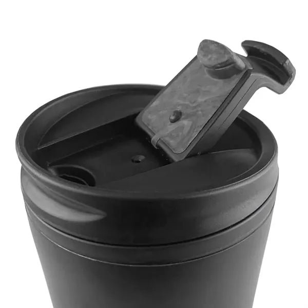 12 oz. Stainless Steel Tumbler with Straw & Flip Lid