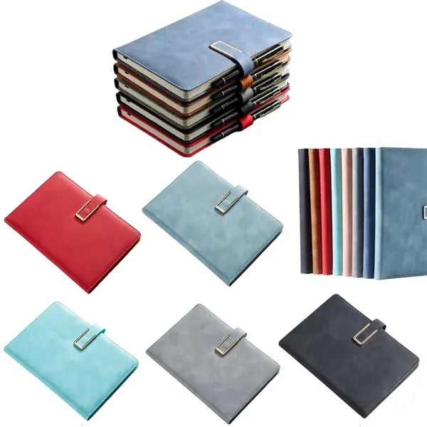 Logo Notebook with Buckle