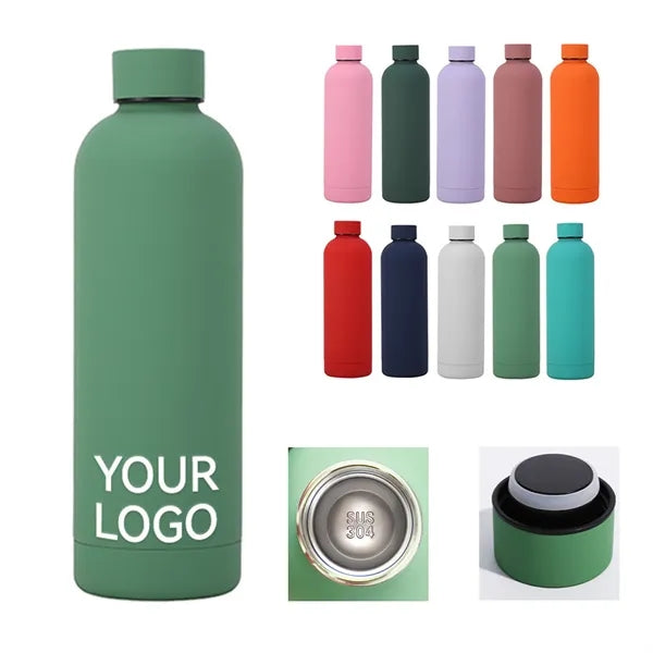 17oz Double-Wall 304 Stainless Steel Vacuum Insulated Water