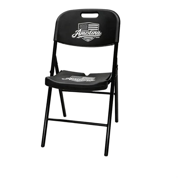 Logo Plastic Folding Stool for Outdoor &