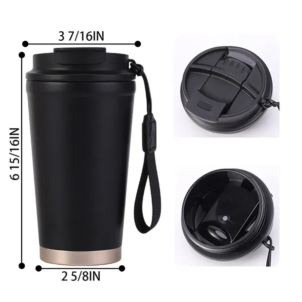 14oz Stainless Steel Water Bottle