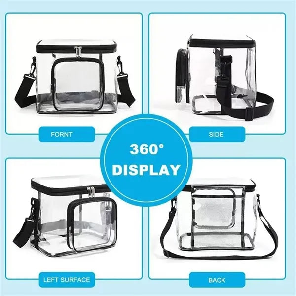 Clear Square Crossbody Bag