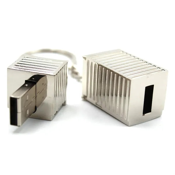 Metal Container USB Flash Drive 2.0 3.0