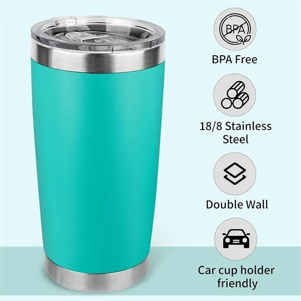20Oz Vacuum Insulated Stainless Steel Tumbler