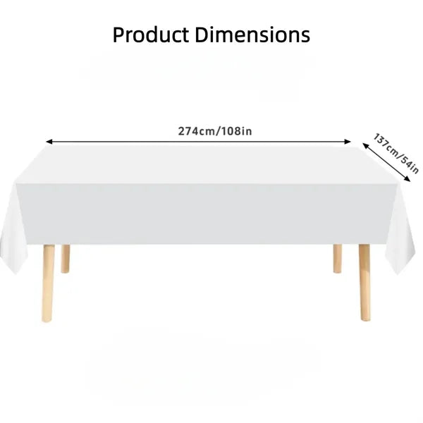 PEVA Disposable Tablecloth