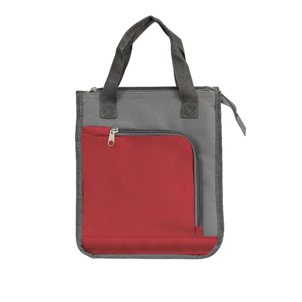Foldable insulated tote