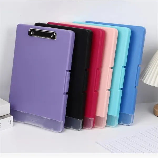 Folder Organizer Writing Mat Document Box With Pen Holder