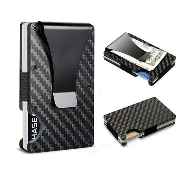 Minimalist Slim Carbon Fiber Wallet