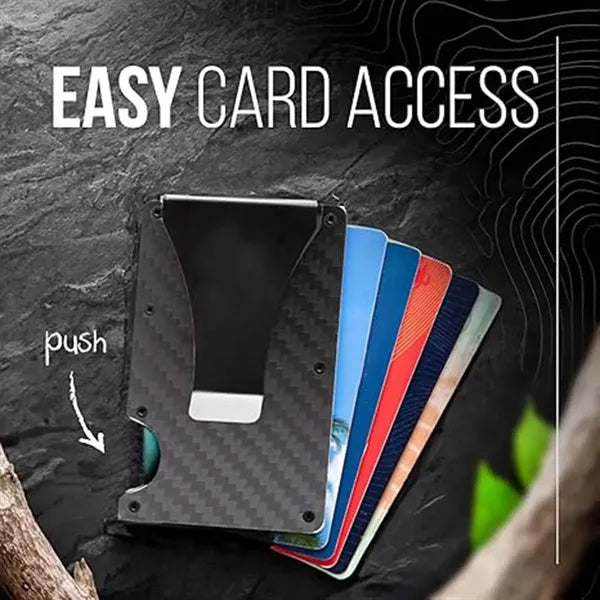 Minimalist Slim Carbon Fiber Wallet