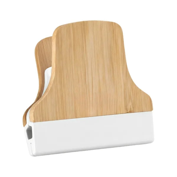 Bamboo Magnetic Clip with Pen Holder