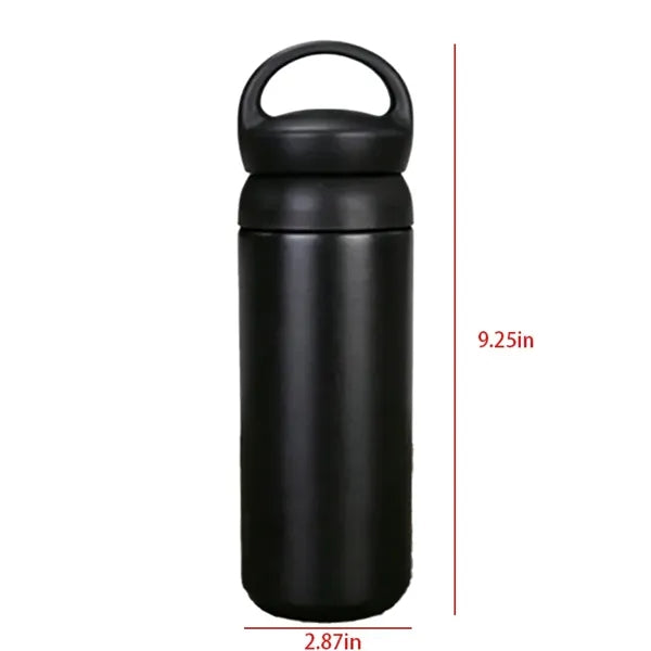 17 oz Insulated Stainless Steel Water Bottle With Handle