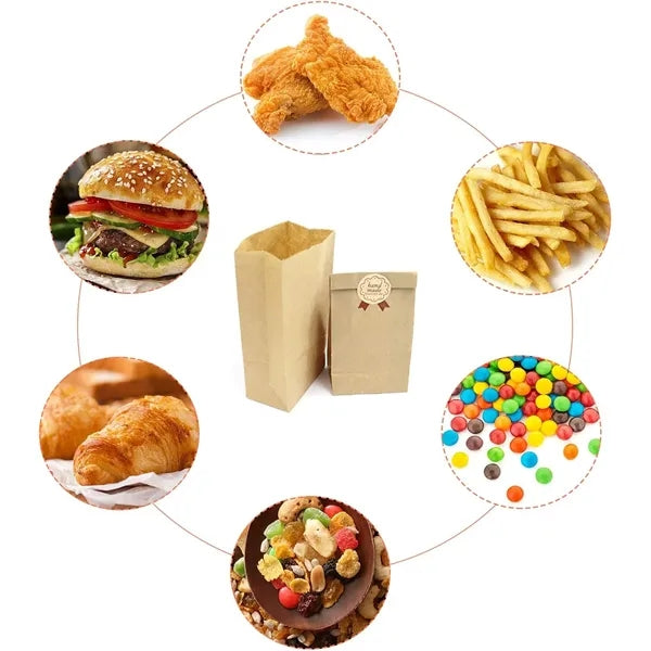 Kraft Paper Food Bags