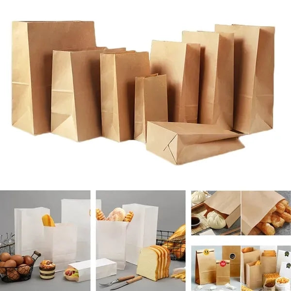 Kraft Paper Food Bags