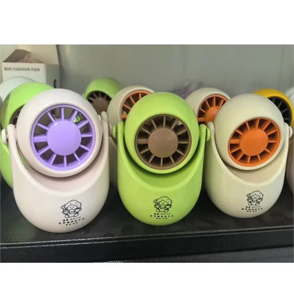 Wearable Neck Fan USB Rechargeable Portable Cooler
