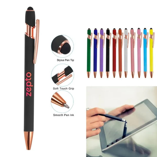 LuxeTouch Dual-Tip Stylus & Ballpoint Pen