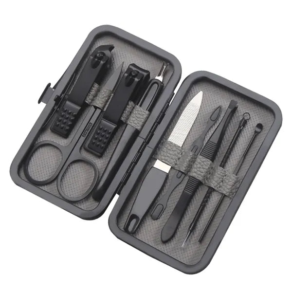 Manicure Pedicure Set, 7/8/9 Pcs Nail Clipper Kit with Case