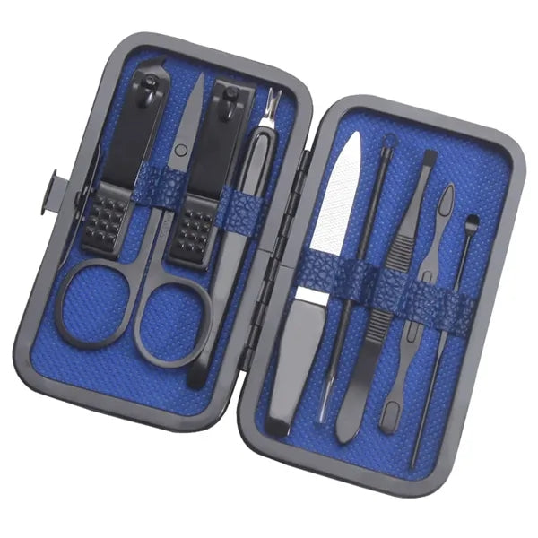 Manicure Pedicure Set, 7/8/9 Pcs Nail Clipper Kit with Case