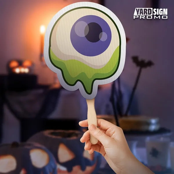 12x12 Custom Outdoor One Eye Halloween Die-Cut Yard Signs