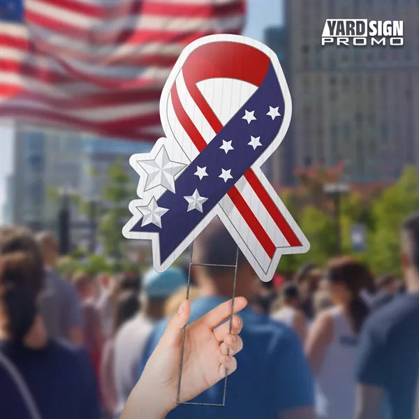 24x36 Custom Outdoor Memorial Day Die-Cut Yard Signs