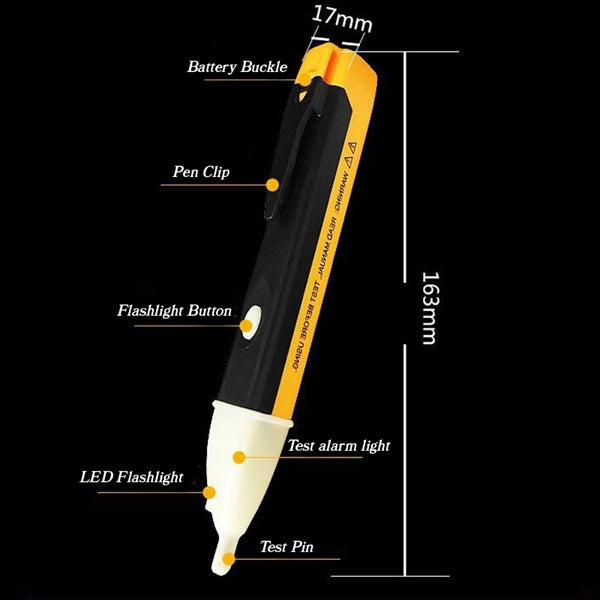 Non-Contact Electric AC Power Outlet Voltage Detector Alert