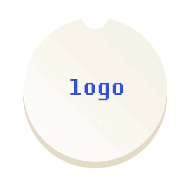 Circular Absorbing Stone Car Coaster
