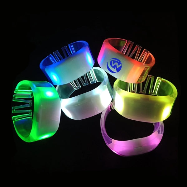 Sound Activated Led Flashing Adjustable Bracelet