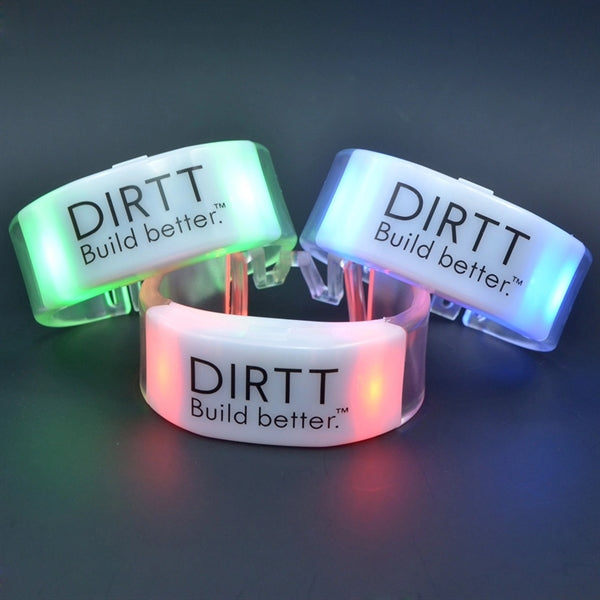 Sound Activated Led Flashing Adjustable Bracelet