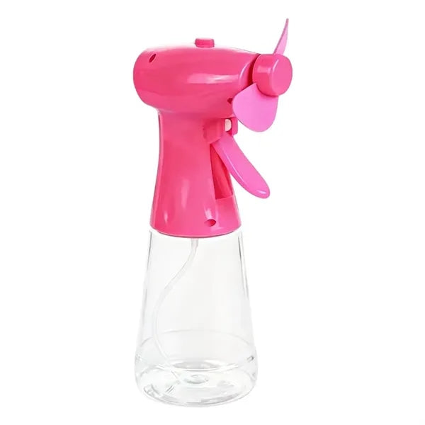 Dual Use Spray Bottle Fan Combo