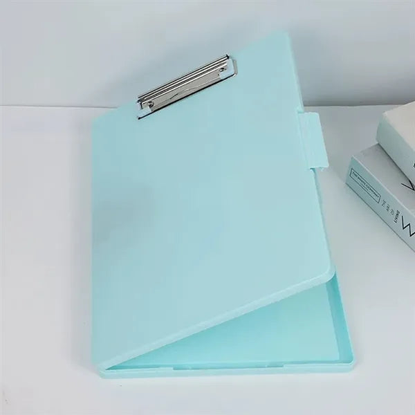 Foldable A4 File Box Storage Clipboard Memo Board