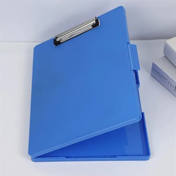 Foldable A4 File Box Storage Clipboard Memo Board